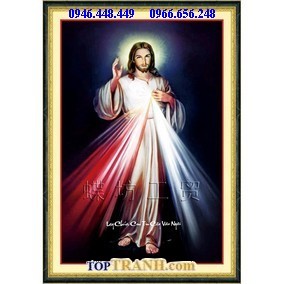 Tranh gắn đá chúa jesu